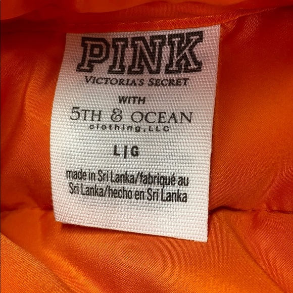 NWOT PINK Victoria’s Secret Florida Gator Puffer Vest - Picture 11 of 12
